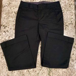 Banana Republic Cropped Black Stretch Pants